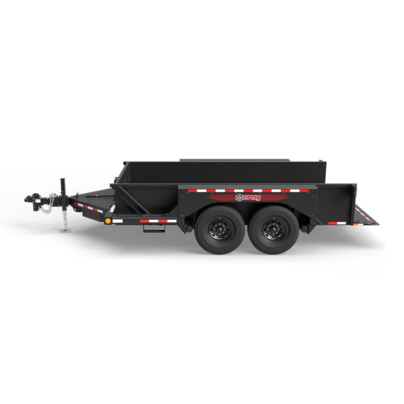Virnig Hydraulic Drop Deck Utility Trailer