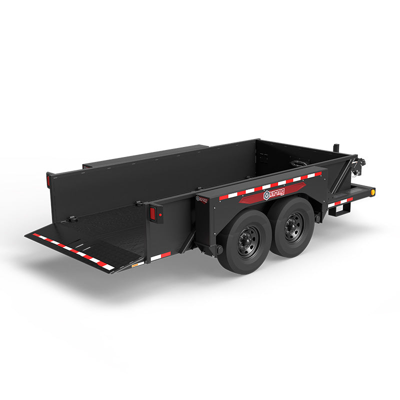 Virnig Hydraulic Drop Deck Utility Trailer