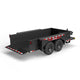 Virnig Hydraulic Drop Deck Utility Trailer