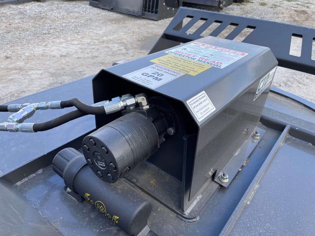 CID Heavy Duty Gearbox Brush Cutter For Skid Steer