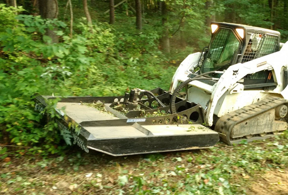 BLUE DIAMOND Heavy Duty Brush Cutter for Skid Steer