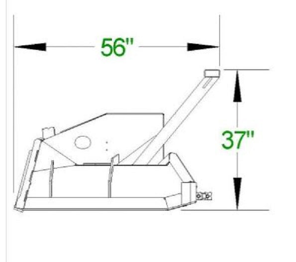 CID Disc Mulcher For Skid Steer Schematic