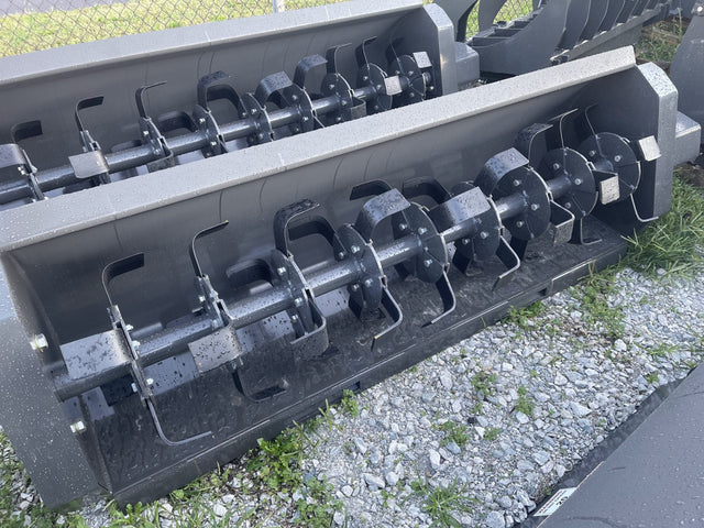 CID Rotary Tiller Xtreme Duty Low Flow For Skid Steer
