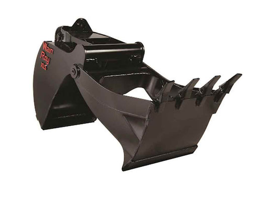 WAIN ROY Jaw Bucket for 1/2 Yard Tractor Loader Backhoes over 16,000 lbs.