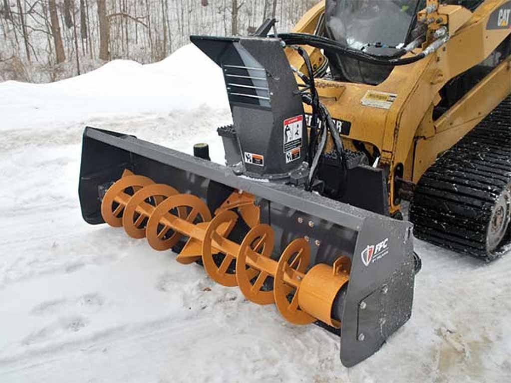 Paladin / FFC Snow Blower for Skid Steer, Low Flow