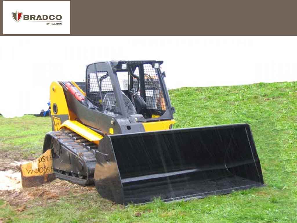 Paladin Bradco Light Material Bucket for Skid Steer