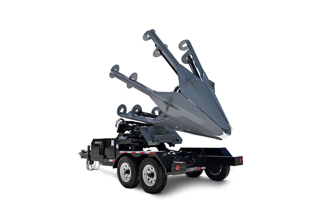 Baumalight Trailer Mounted Tree Spade-With Self Contained Hydraulic Power Pack | TR330-440-650 | 30" / 40" / 50" Root Ball Diameter | Pull Type