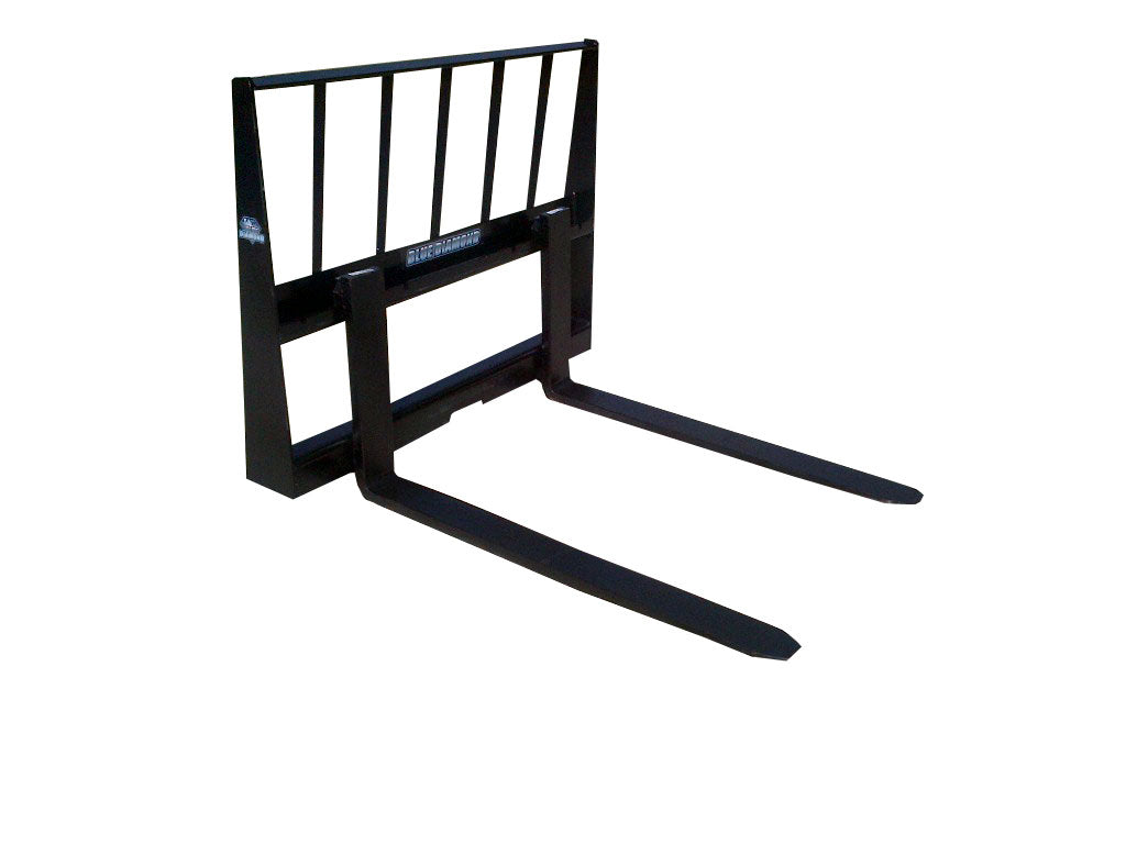 BLUE DIAMOND Pallet Forks for Skid Steer (Light, Standard, Heavy)