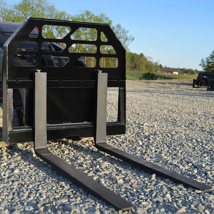 Loflin Fabrication | Mini Skid Steer Pallet Forks
