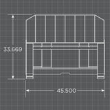Loflin Fabrication Skid Steer Heavy Duty Pallet Forks