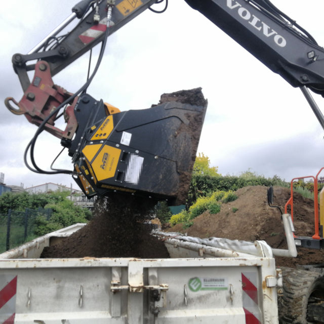 MB Crushers Padding Bucket | Model MB-HDS314 | Width 59" | Machine Size 9-15 Tons | For Excavators, Backhoe Loaders & Loaders