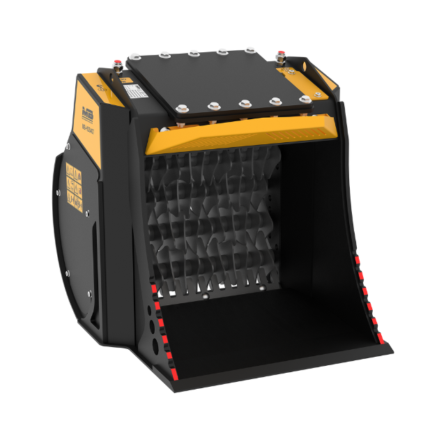 MB Crusher Shafts Screener | Model MB-HDS407 | Overall Width 30" | Machine Size 6-9 Ton | For Backhoe Loaders