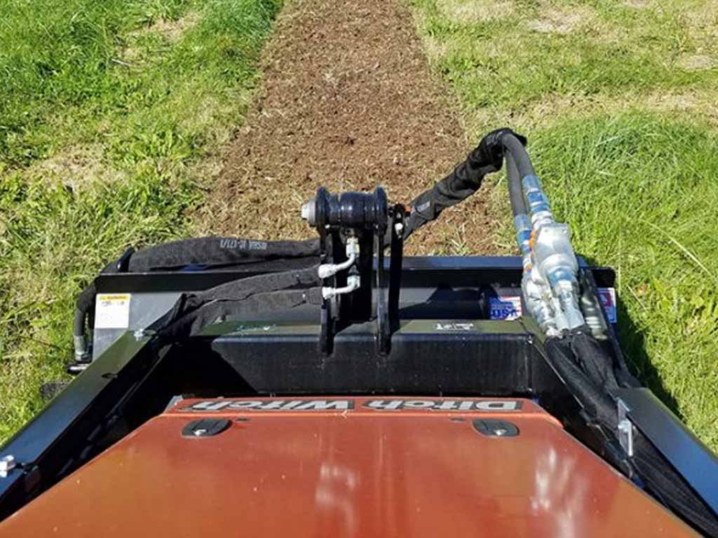 BLUE DIAMOND Rototiller for Mini Skid Steer