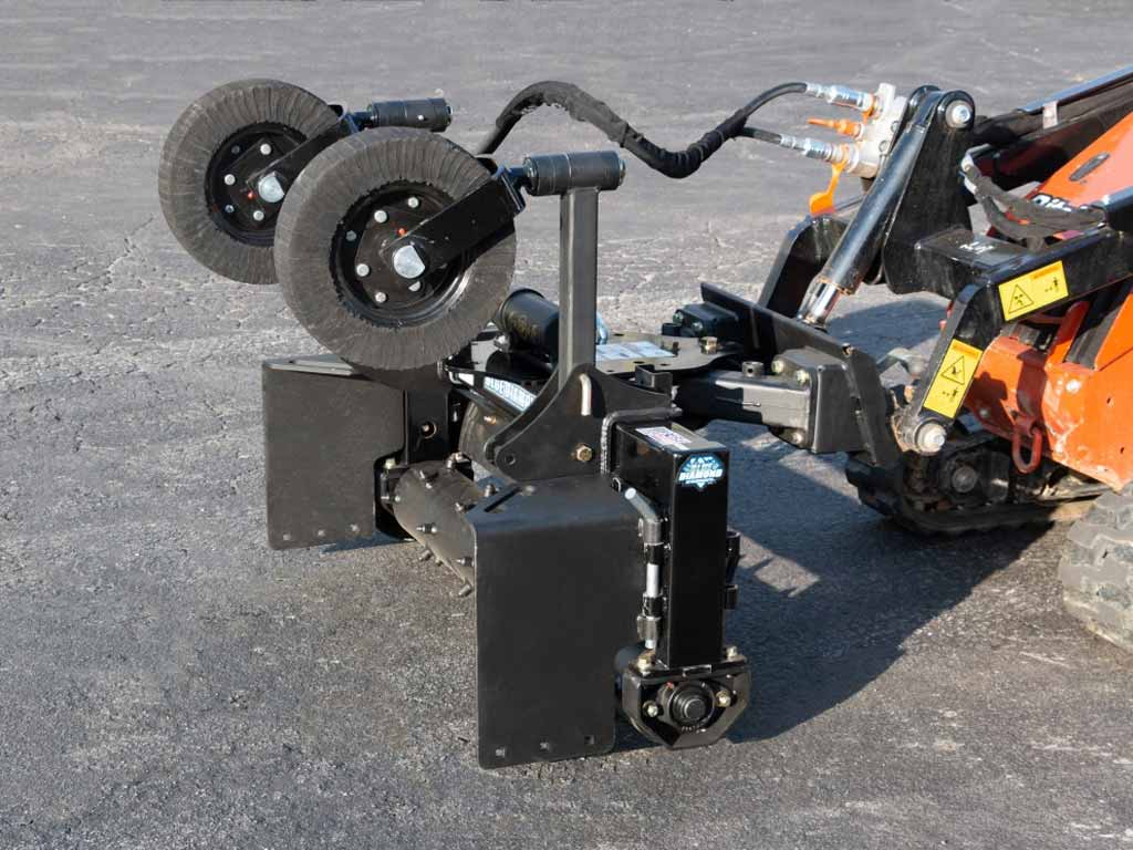 BLUE DIAMOND | Power Rake for Mini Skid Steer