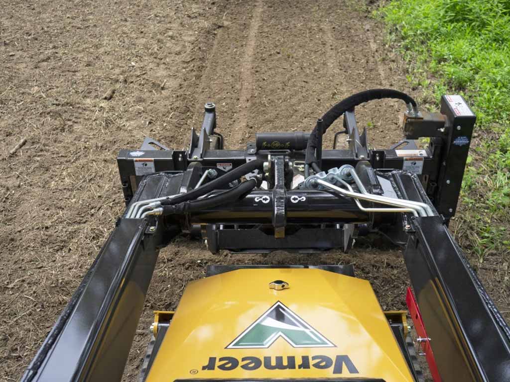 BLUE DIAMOND | Power Rake for Mini Skid Steer