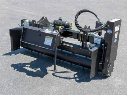 BLUE DIAMOND | Power Rake for Mini Skid Steer