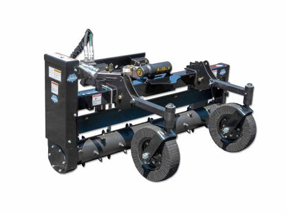 BLUE DIAMOND | Power Rake for Mini Skid Steer