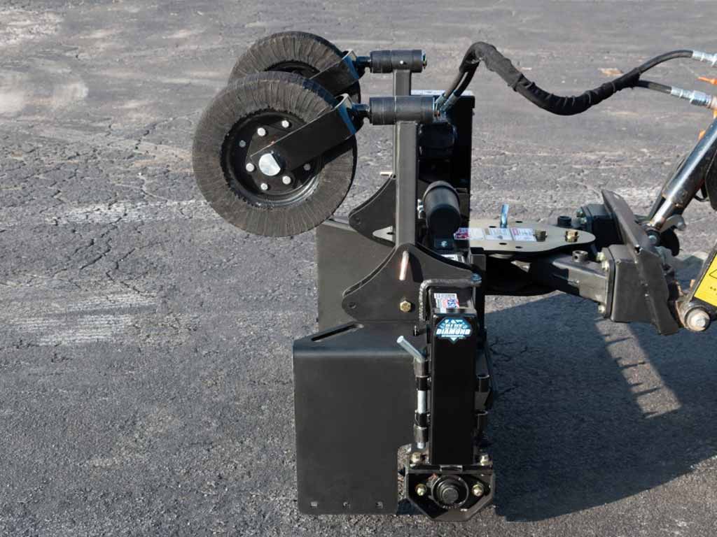 BLUE DIAMOND | Power Rake for Mini Skid Steer