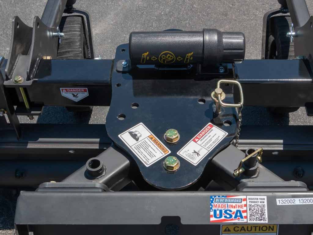 BLUE DIAMOND | Power Rake for Mini Skid Steer