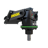 Digga MM-10K Helical Pier Drive Head for Mini Skid Steers