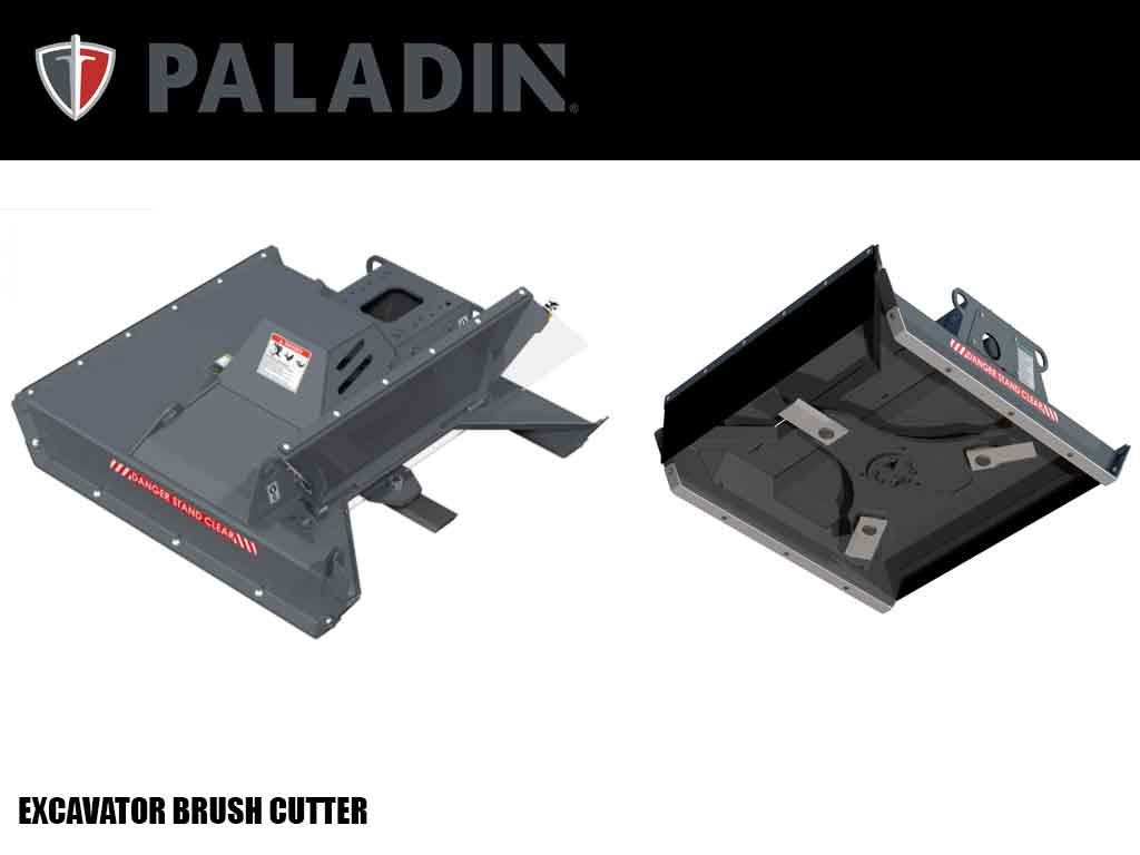 Paladin MX Series Brush Cutter for Mini Excavator