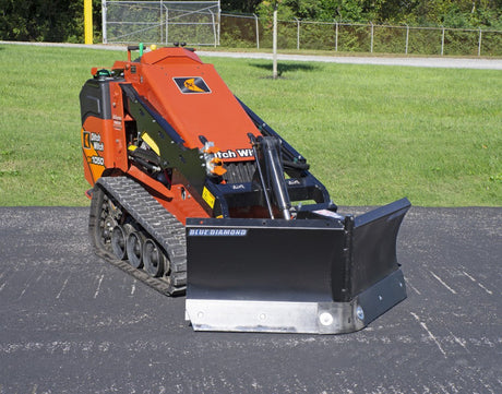 BLUE DIAMOND V blade for mini loader or Bobcat S70 with MT mount