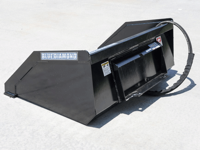 BLUE DIAMOND Front Dump Bucket for Mini Skid Steer
