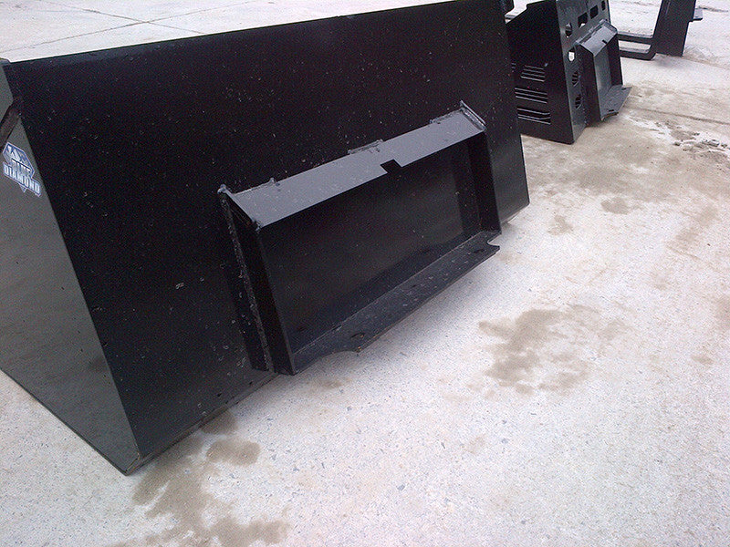 BLUE DIAMOND Low Profile Buckets for Mini Skid Steer