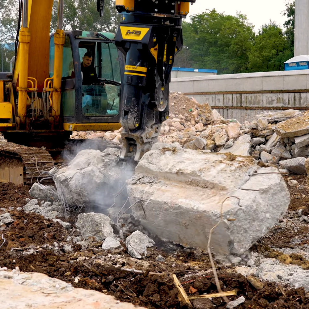 MB Crusher Demolition Pulverizer Model MB-P380