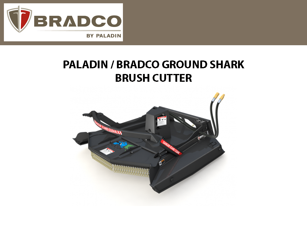 Paladin Ground Shark Xd Extreme Duty Brush Cutter for Skid Steer