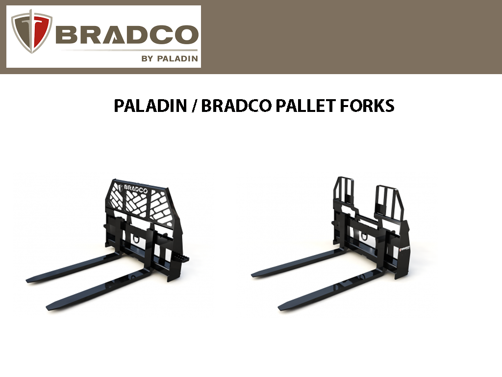 Paladin Heavy Duty Pallet Fork for Skid Steer