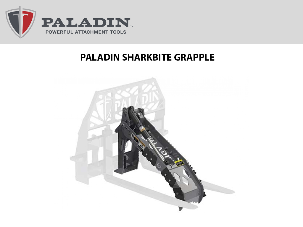 Paladin Sharkbite Grapple for Skid Steer