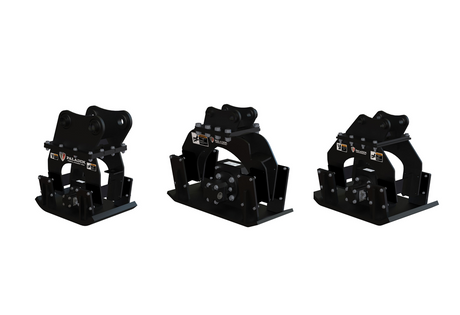 Paladin Strikeforce EX TCP Vibratory Plate Compactors for Skid Steer Excavator 5000-28000 Lbs.