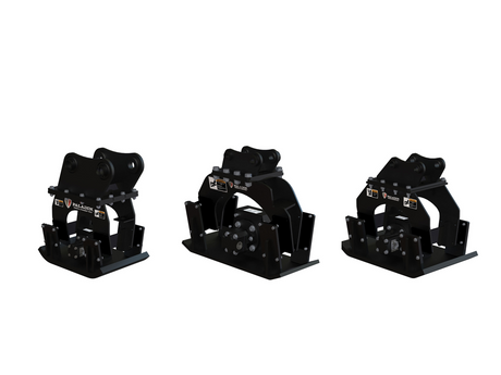 Paladin StrikeForce EX TCP Vibratory Plate Compactors for Skid Steer Excavator 12000-50000 lbs.