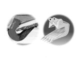WAIN ROY Pavement Slab Removal Bucket for excavators 20000 to 110000 lbs designed for prying and removing pavement slabs efficiently