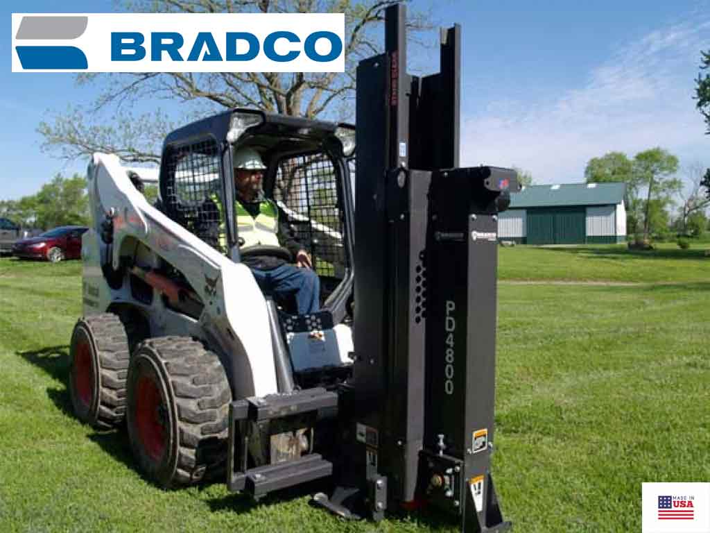 Paladin / FFC Post Driver for Skid Steer