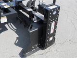BLUE DIAMOND Extreme Duty Power Rake for Skid Steer, Hydraulic Angle