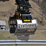 MB Crushers Sorting Grapple | Model MB-G1200 S4 | Width 43.3" | Machine Size 18-30 Tons | For Excavators