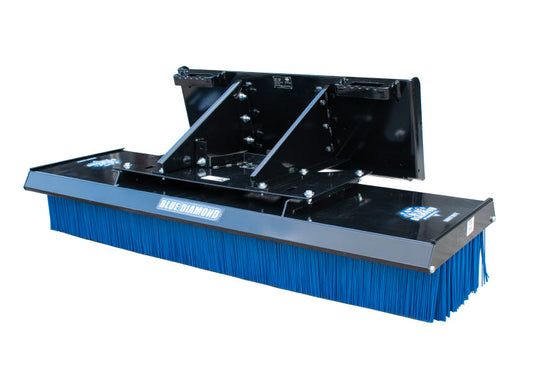 BLUE DIAMOND Push Broom for Skid Steer
