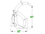 CID Rake Grapple Severe Duty For Skid Steer