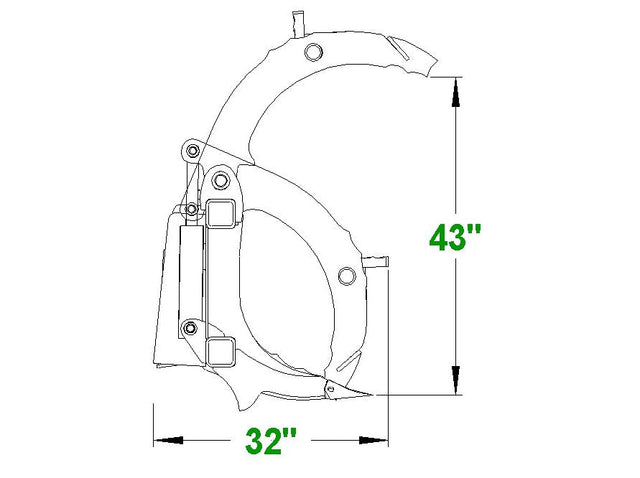 CID Rake Grapple Severe Duty For Skid Steer
