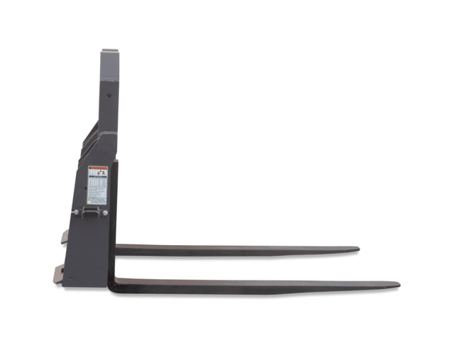 Virnig | Hi-Vis Rail Pallet Fork For Skid Steer