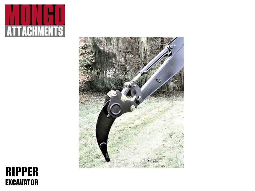 MONGO 37" Standard Ripper Attachment for Excavators, 5000-13000 lbs.