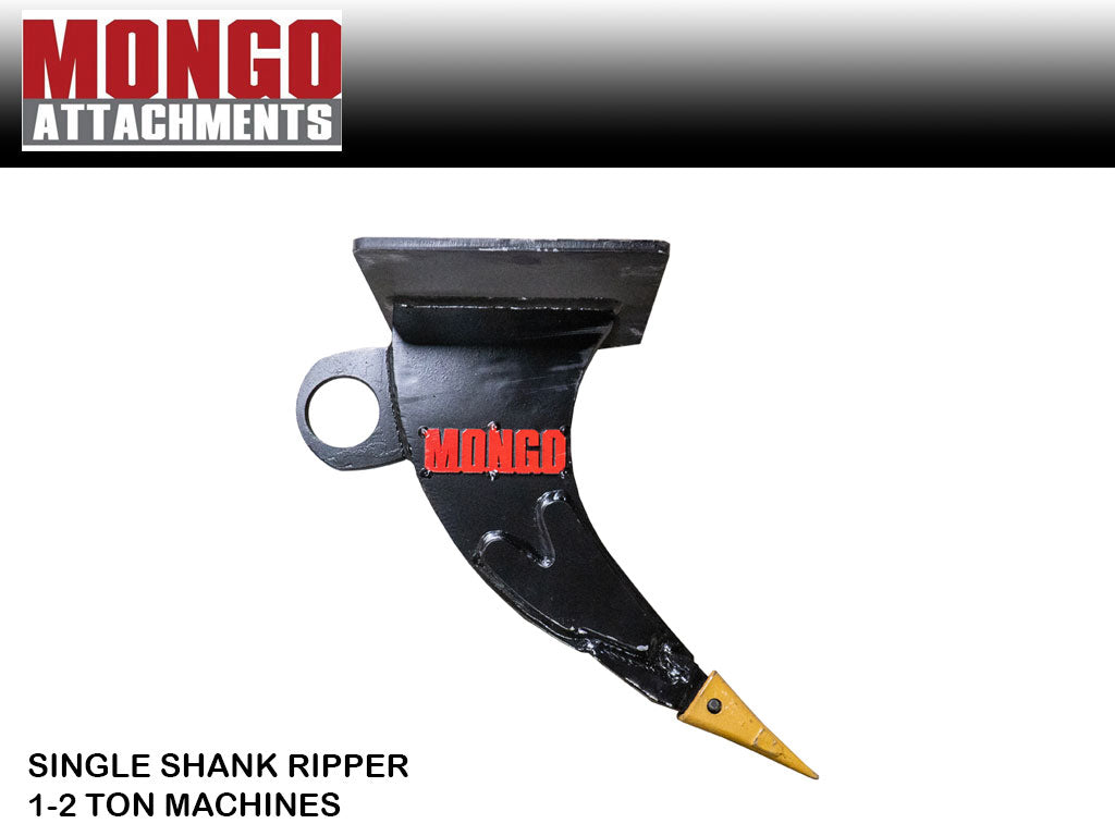 MONGO Micro Single Shank Ripper For Excavator 2000 - 4500 lbs.