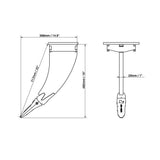 Takeuchi TB007 Ripper Tooth / Hook