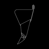 WAIN ROY Ripper Tooth Frost Ripper for Excavators up to 280,000 lbs.