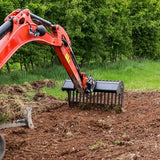 Kubota U27-4 Quick Attach Rake Riddle Bucket 48" / 1200mm