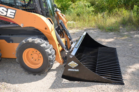 Top Dog Attachments Skid Steer Rock Bucket