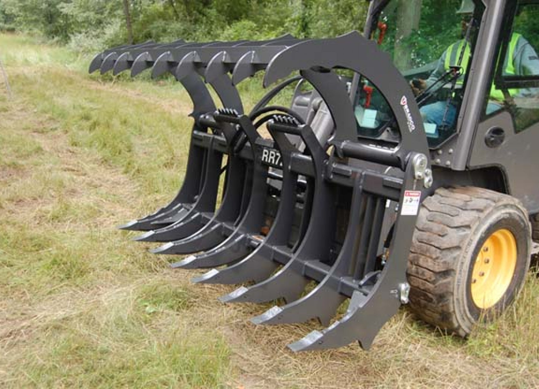 Paladin Root Rake for Skid Steer