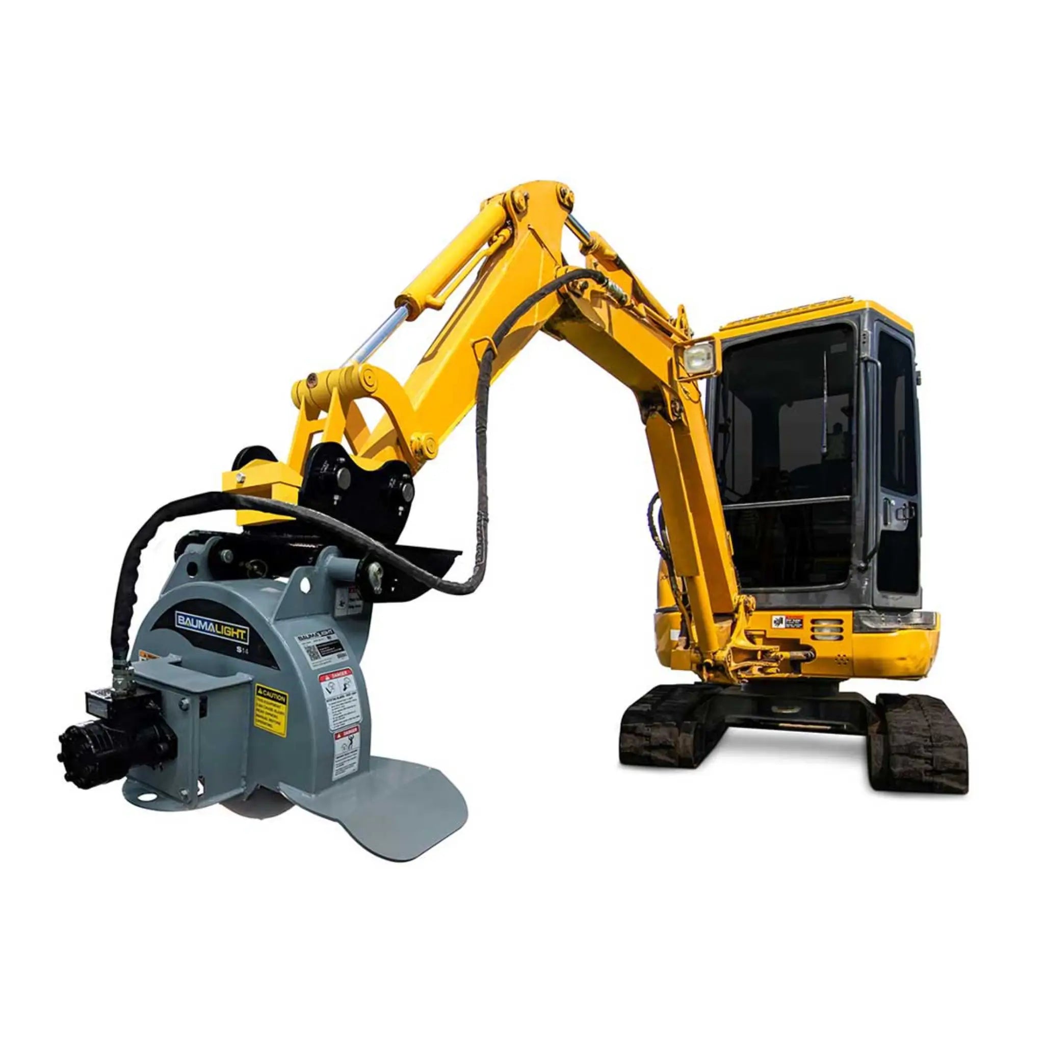 Baumalight S14 Stump Grinder For Mini Excavators